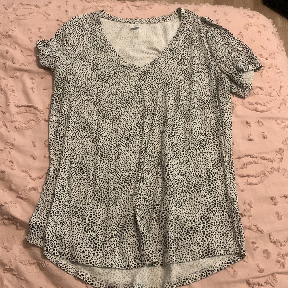 leopard print t-shirt